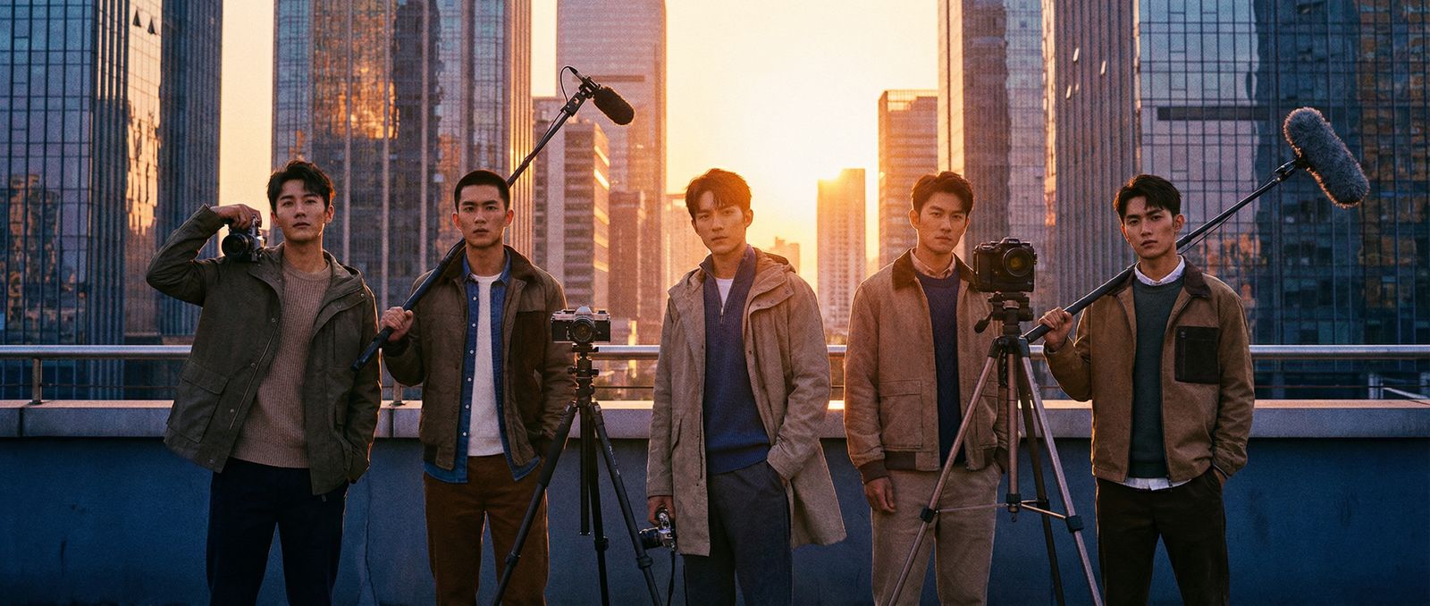 抖漫传媒户外拍摄团队